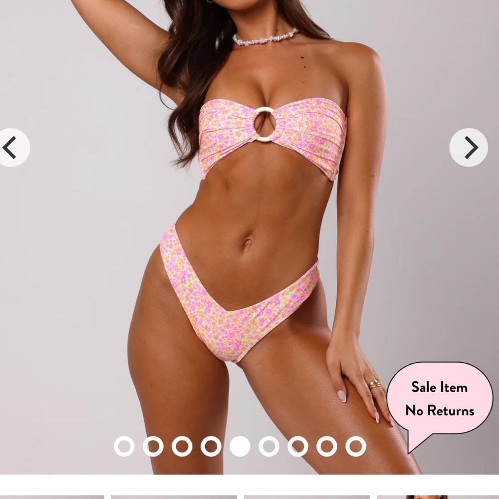 Kulani kinis bikini SET in champagne blossom
